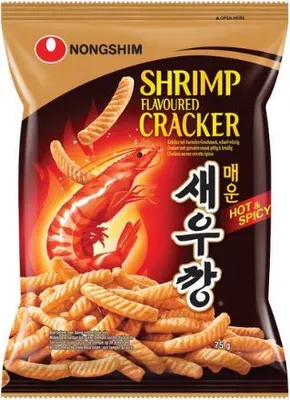 Immagine prodotto di Patatine di granchio piccanti 75 g - Nong Shim