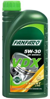 Produktbild von FANFARO Expert Line VDX für 5W-30 1 Liter Motoröl Motorenöl Synthetisch 502 00 505 00 505 01 Longlife-04 DEXOS 2 229.51 PSA B71 2290 Öl