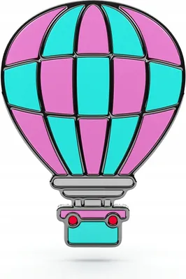 Produktbild von PINETS Reisekollektion Ballon Pin Reisekollektion