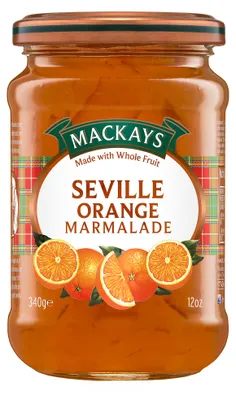 Produktbild von MACKAYS Seville Orangenmarmelade – dünn geschnitten, 340g