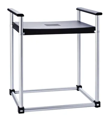 Produktbild von Ridder Bad-Hocker Zac XXL schwarz A0221010