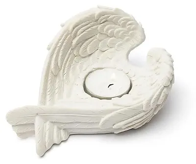 Immagine prodotto di Portacandela Ali d'angelo - ±15 cm; ±230 G