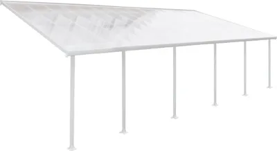 Produktbild von Palram - Canopia Aluminium Terrassenüberdachung Feria Weiß 387x1031x305 cm