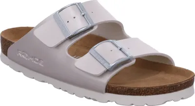 Produktbild von Rohde Damen Clogs Pantoletten Weite G Perlato Schnalle Alba 5623, Größe:42 EU, Farbe:Weiß