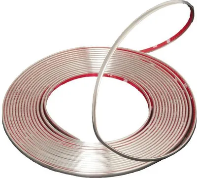 Image de Baguette décorative chromée 8 M/21Mm