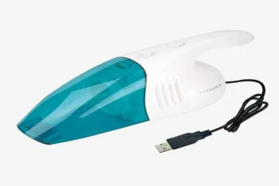 Produktbild von Legami Mvc0001 Net'N Clean, Mini Staubsauger USB Blau