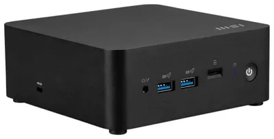 Image de MSI Cubi NUC AI 1UMG-037BES, Mini PC, Intel® SoC, DDR5-SDRAM, Ethernet, Wi-Fi 6E (802.11ax), 120 W
