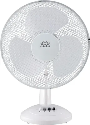 Zdjęcie produktu dla DCG Eltronic VE9040, Wentylator domowy z łopatkami, Biały, Podłoga, 40 cm, 45 W, 230 V
