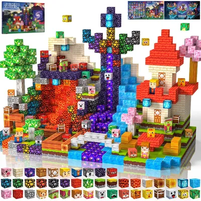 Image de Bauklötze 150 pièces - Tuiles magnétiques - Jouet STEM - Jouet sensoriel - Cadeaux d'anniversaire - Pour les enfants de 3 à 12 ans