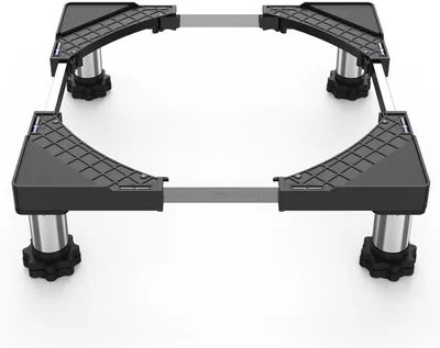Imagen del producto de Omgoods - Base ajustable para lavadora y refrigerador - Capacidad de carga: 450 kg