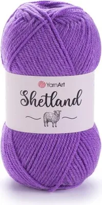 Produktbild von YarnArt Shetland Wolle 514 Cyklamen – Weich, Waschbar, Perfekt für Strick- & Häkelprojekte