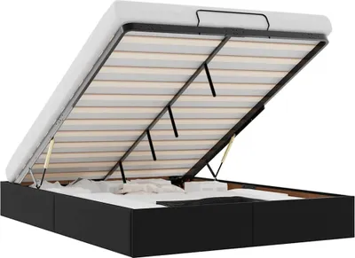 Zdjęcie produktu dla VidaXL 3310804, Czarny, 280 kg, 140 cm, 2,03 m, 23,5 cm, 1400 x 2000 mm