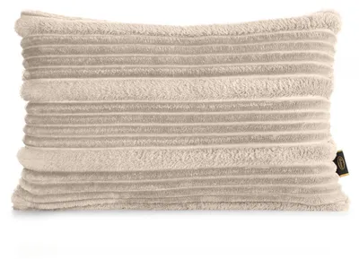 Zdjęcie produktu dla Futrzana poszewka NINA 30x50 beżowa, pluszowa