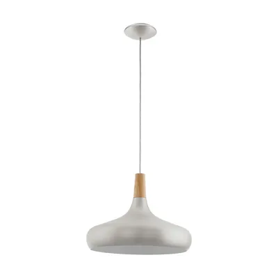 Immagine prodotto di Lampadario Eglo 96986 SABINAR E27 1x60W argento