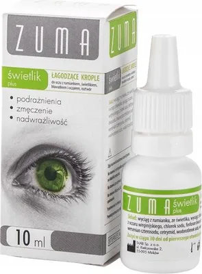 Image de Gouttes pour les yeux Zuma Luminous Plus 10ml