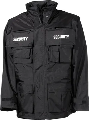 Produktbild von MFH Jacke, "Security", wasserdicht, antistatisch, schwarz