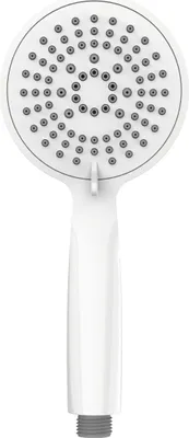 Zdjęcie produktu dla WENKO Głowica prysznicowa YOUNG biała Ø 11 cm Prysznic ręczny Uniwersalny Spa Wellness