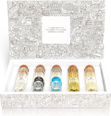 Produktbild von Tastillery Gin Tasting Probierset “Gin Weltreise” in Geschenkbox (5 x 50ml)