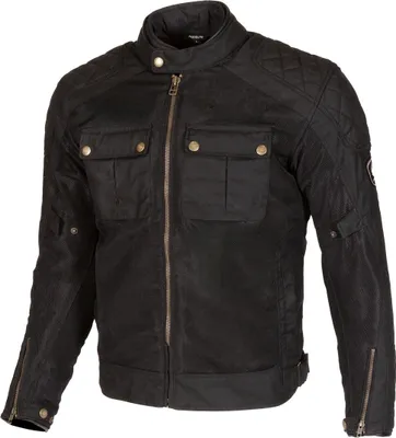 Produktbild von Merlin Shenstone II Cotec Air Motorrad Textiljacke, schwarz, S