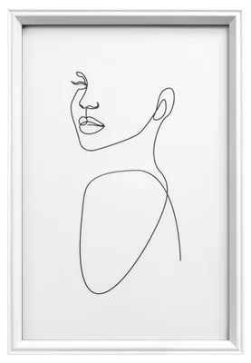 Produktbild von Silhouette Holz-Fotorahmen, 15 x 20 cm, weiß