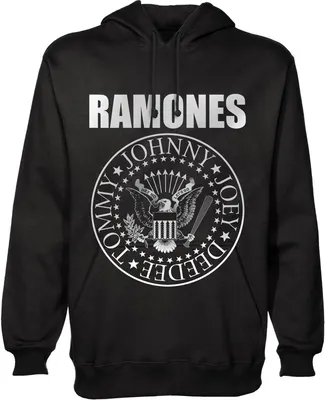 Obrázek produktu pro Ramones - Mikina s kapucí pro muže/dámy Uni RO2508 (L) (Black)