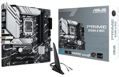 Obrázok produktu pre ASUS PRIME B760M-A WIFI Intel B760 LGA 1700 micro ATX