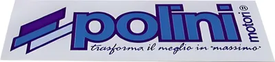 Obrázek produktu pro Samolepka s logem Polini, rozměry 100 x 34 cm
