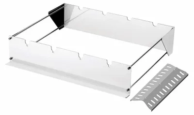 Produktbild von Tramontina Grillaufsatz für Grillspieße, rechteckig, Grillspießaufsatz, Grillzubehör, Edelstahl, 53.6 x 46.5 cm, 26500-032