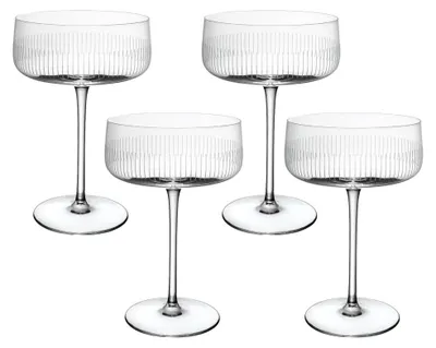 Immagine prodotto di Villeroy & Boch Afina, set da 4 coppe da champagne da 0,38 l