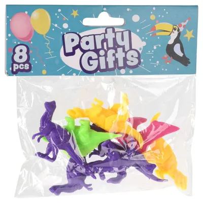 Zdjęcie produktu dla Rozdawane prezenty Mini Dino, 8 szt.