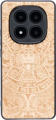 Produktbild von Bewood Holzhülle für Xiaomi Redmi Note 14 Pro 5G AZTEC CALENDAR ANIEGRE