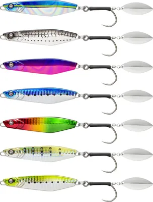 Produktbild von Williamson Thunder Jig Bladed 8cm 40g - Meeresköder, Williamson Farben:Green Sardine