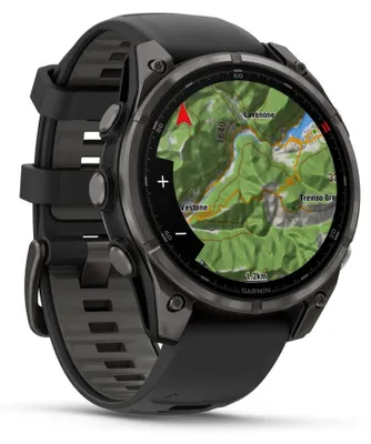 Immagine prodotto di Garmin Fenix 8 Pro 47mm Sapphire Amoled Titanium Graphite/black