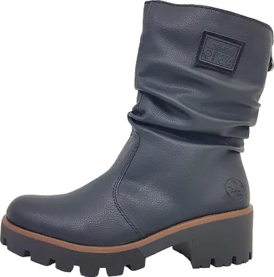 Produktbild von Rieker  Damenschuhe Stiefel Reißverschluss Schwarz Freizeit, Schuhgröße:42 EU
