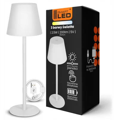 Produktbild von Smartled Akku-Schreibtischlampe 6931 Touch 3 Lichtfarben