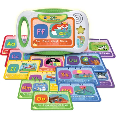 Produktbild von VTech ABC-Lernkartenspaß, 4 Jahr(e), Batterien erforderlich, AAA, Mehrfarbig