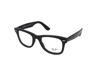 Produktbild von Ray-Ban WAYFARER EASE OPTICS, Erwachsener, Uni, Quadratisch, Schwarz, Nicht-polarisierte Linse, Fürsprecher