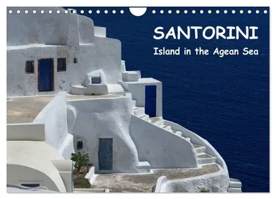 Produktbild von Santorini – Insel im Ägäischen Meer (Wandkalender 2027, Format DIN A4, Querformat), CALVENDO 12-Monats-Wandkalender
