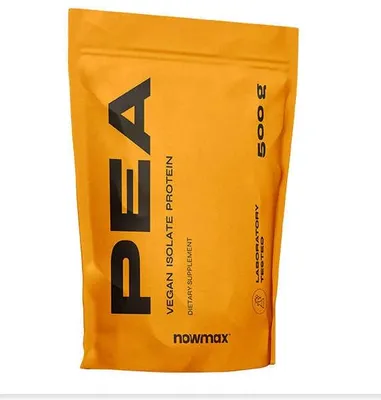 Produktbild von nowmax® Erbsenprotein PEA Protein 500 g – Veganes Proteinpulver Schokolade, Erbsenprotein-Isolat für Muskelaufbau & Regeneration