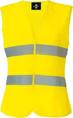 Immagine prodotto di Korntex KXF | Gilet di sicurezza Korntex® da donna EN ISO 20471 - Colore: Giallo segnale - Taglia: L (42/44)