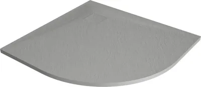 Produktbild von Mexen Bert Duschtasse halbrund SMC 90 x 90 cm, grau - 4KR619090