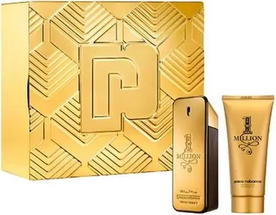 Produktbild von Paco Rabanne 1 Million Eau De Toilette Spray 100ml Set 2 Pieces