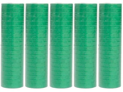 Produktbild von 5 Rollen Papier Luftschlangen grün | schwer entflammbar
