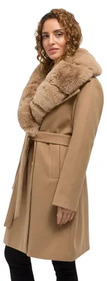 Produktbild von Tazzio Damen Wintermantel F811 (Beige, S)
