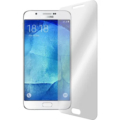 Produktbild von 1er-Pack PhoneNatic Glas-Folie klar  kompatibel mit Samsung Galaxy A8 (2015) - Panzerglas für Galaxy A8 (2015)