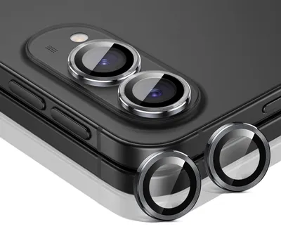 Produktbild von Kamera Linsenschutz Glas Set für Apple iPhone Duo Schutzglas Camera Linse Schutz Panzerfolie 9H Transparent