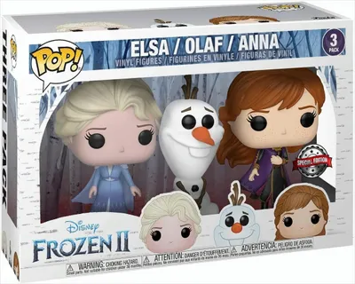 Produktbild von Disney Frozen 2 II - Elsa Olaf Anna Special Edition - Funko Pop! - Vinyl Figur