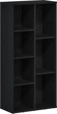 Produktbild von vidaXL Bücherregal Schwarz Eichen-Optik 50x25x104 cm Holzwerkstoff
