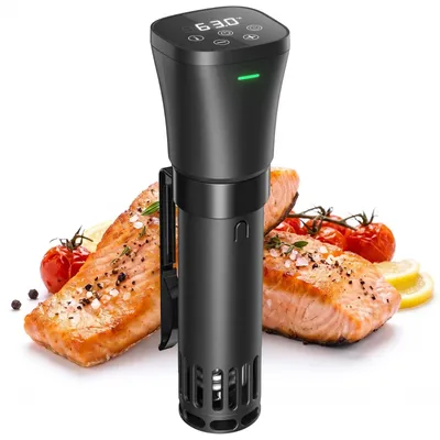 Zdjęcie produktu dla Sous Vide Stick 1000 W - Pojemność 16 litrów - Czarny - Precyzyjne gotowanie
