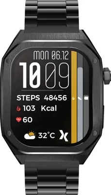 Image de Maxcom MaxCom FW65 Iron S 4,95 cm (1,95") AMOLED 41 mm Digital Noir